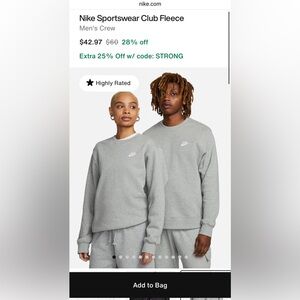 Nike sportswear club fleece Sweater